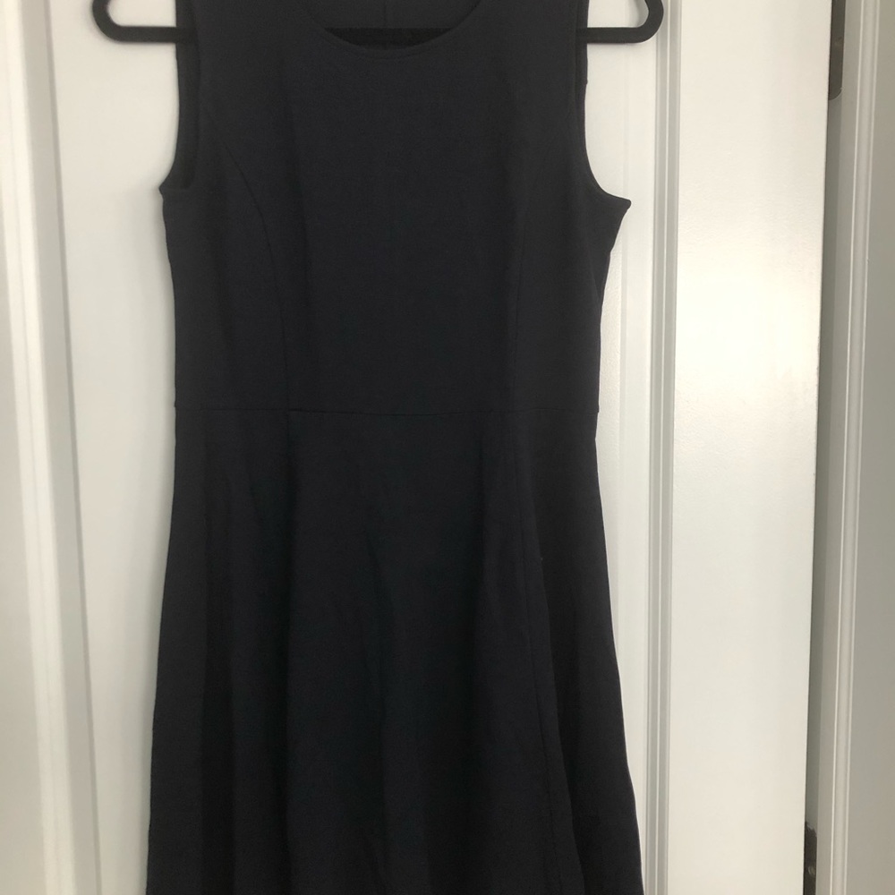 Girls navy blue dress